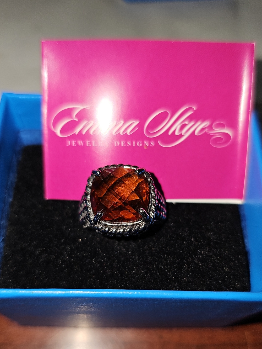 Women's  Emma Skye Cushion-Cut Stone Ring